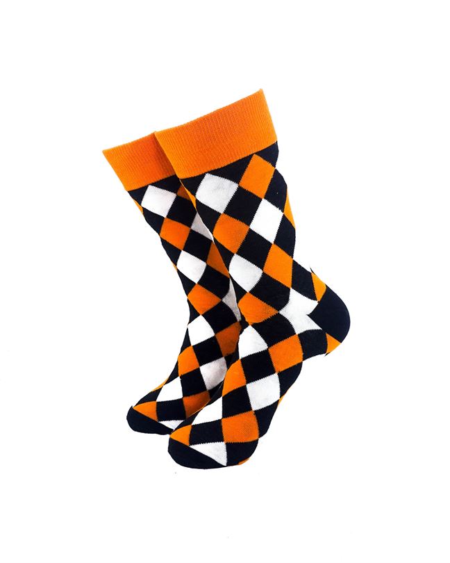 Checkers Classic Black Orange