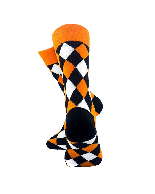 Checkers Classic Black Orange