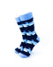 cooldesocks blue waves crew socks front view image