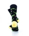 cooldesocks dino dribble crew socks rear view image