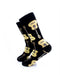 cooldesocks guitar crew socks left view image