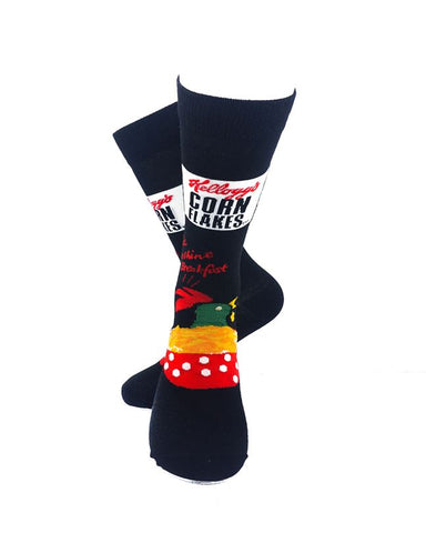 cooldesocks kelloggs corn flakes crew socks cover image