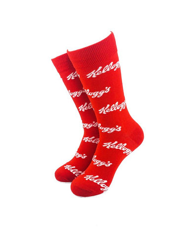 cooldesocks kelloggs crew socks front view image