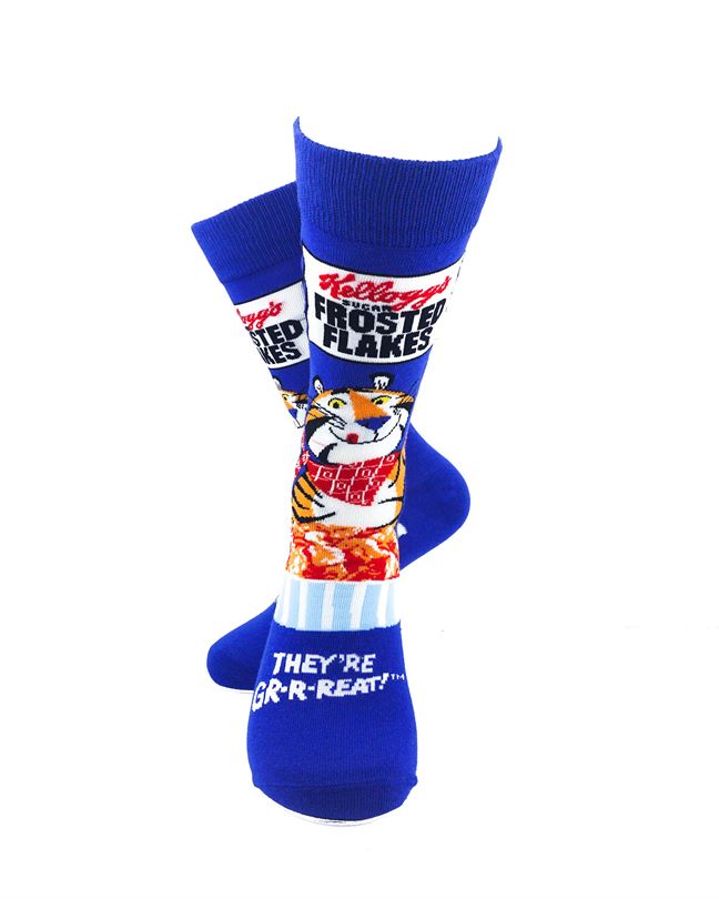cooldesocks kelloggs frosted flakes crew socks cover image