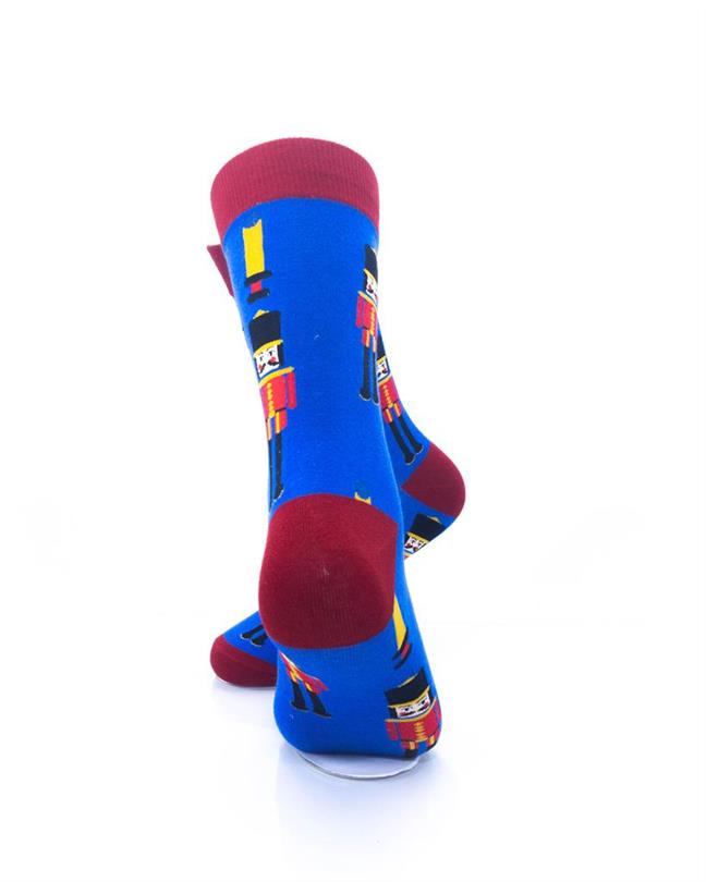 cooldesocks london royal guard crew socks rear view image