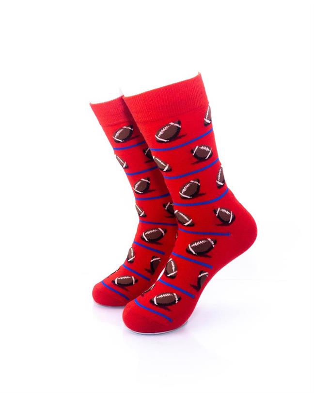 cooldesocks sport rugby crew socks front view image